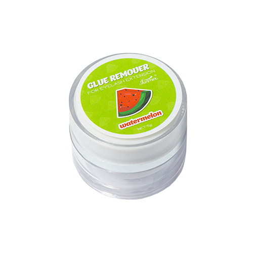Кремовий ремувер для зняття нарощених вій, червоний кавун, 5 г