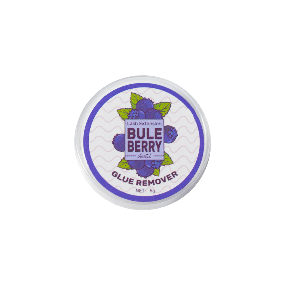 Funmix Cream remover for removing false eyelashes, blueberry 5 g