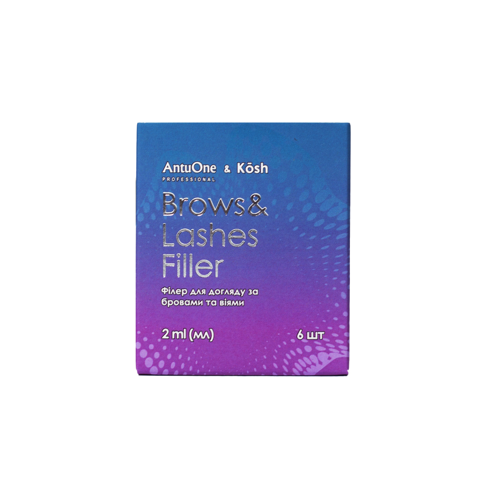 AntuOne & Kosh Filler para cejas y pestañas Brows & Lashes Filler, sobre 2 ml