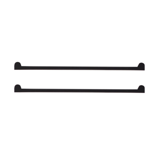 Silicone strips for lash lamination, black, 1 pair