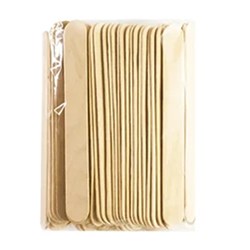 Drewniane, szerokie, gęste szpatułki 150*17*1,9 mm, 100 szt.