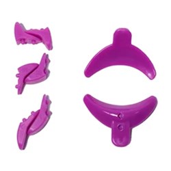 Rolki na plecy EASY BEAUTY, fioletowe, zestaw S, M, L