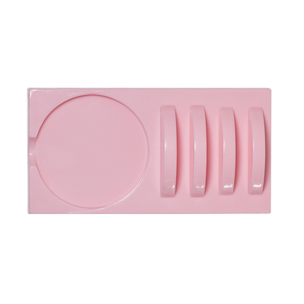 Планшетка-підставка 2в1 для нарощування вій, рожева, акрилова