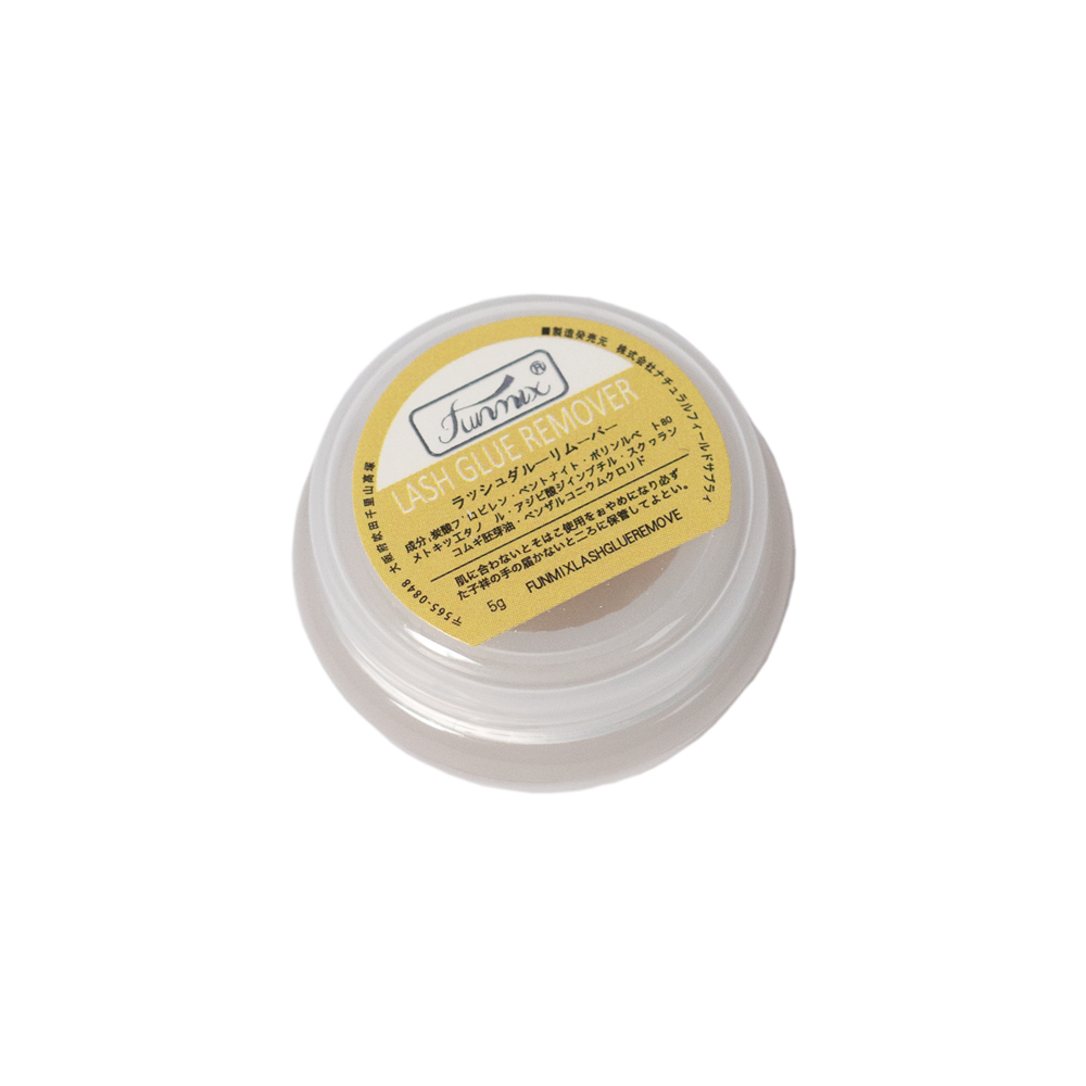 Funmix Ремувер кремовый для снятия наращённых ресниц, без запаха 5г