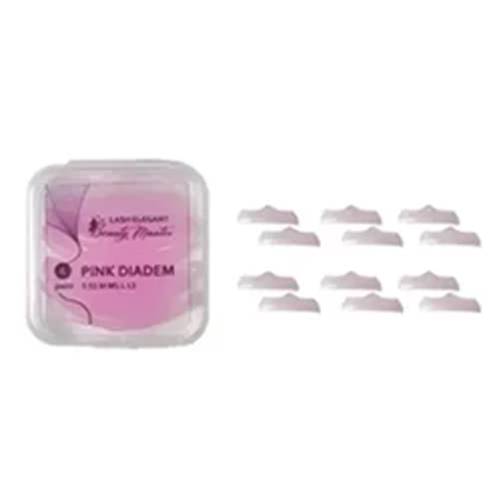 Beauty Master Валики для ламінування вій PINK DIADEM, 6 пар