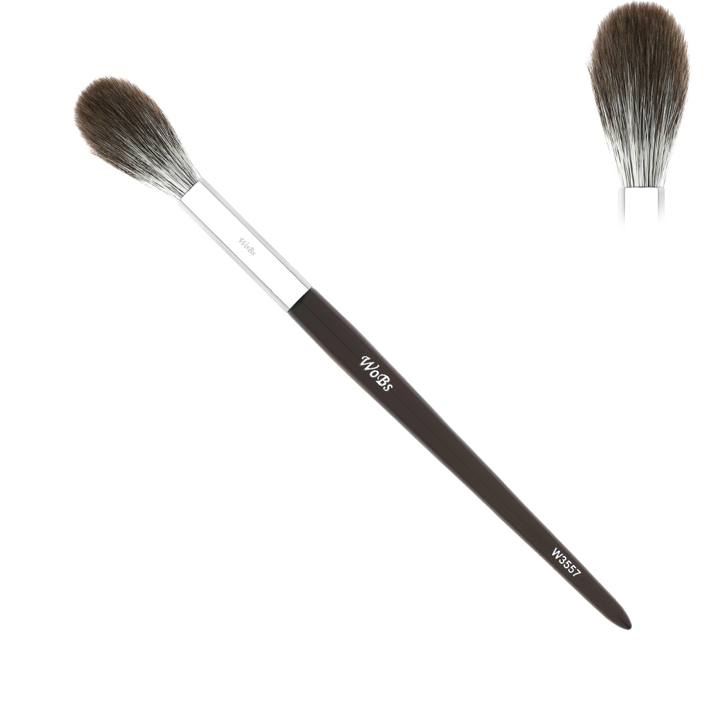 WOBS Пензель W3557 для рум'ян, хайлайтеру, корекції, волос лисиці