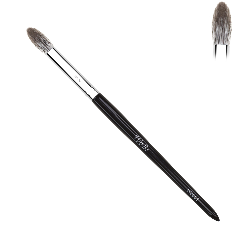 WOBS Pędzel W3551 do blendowania cieni, okrągły, włosie z lisa