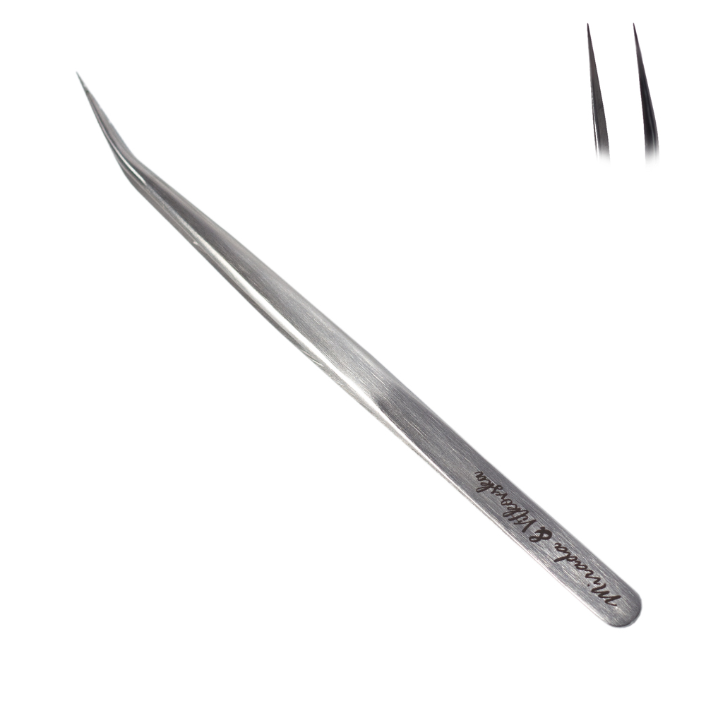 MIRADA Tweezers for eyelash isolation "dolphin"
