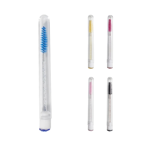 Щеточка в колбочке синяя 1 шт