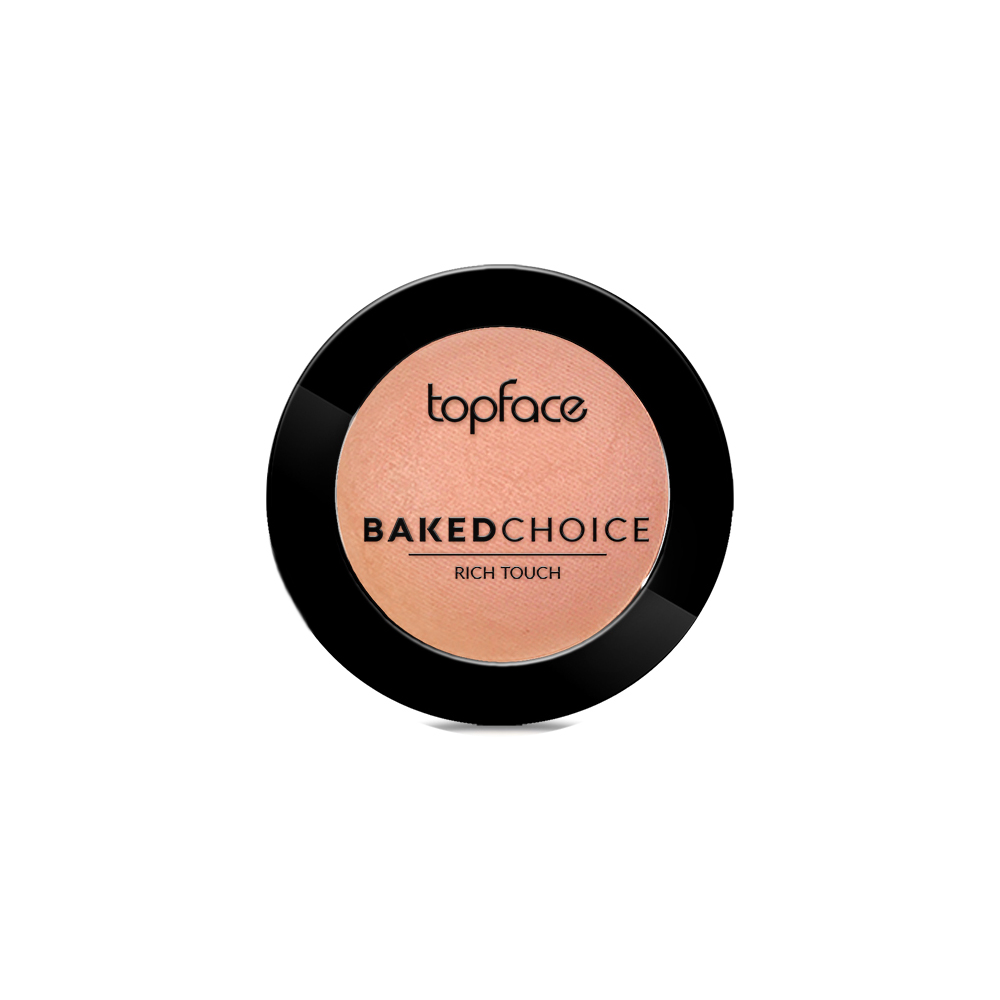 TopFace Запечённые румяна Baked Choice Rich Touch Blush On 04 Shimmer Peach, 5 г