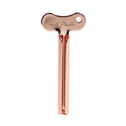 BEAUTY MASTER Пресс для тюбика металлический rose gold