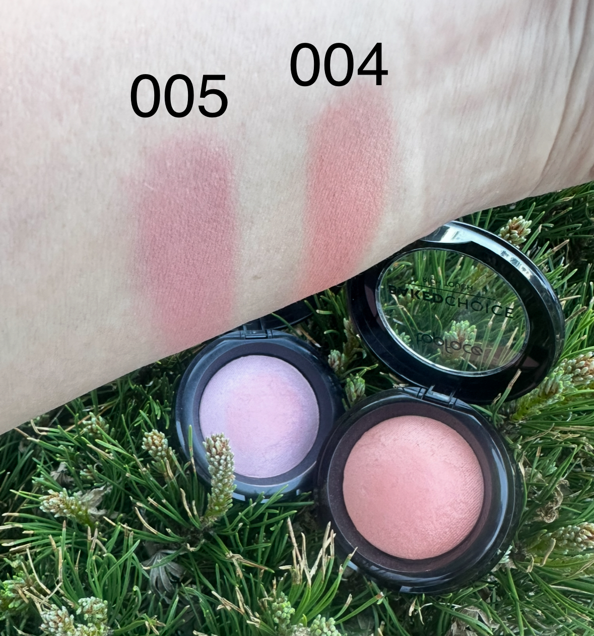 TopFace Baked Choice Rich Touch Blush On 04 Shimmer Peach, 5 g