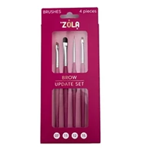 Eyebrow Brush Set - Update Set (4 pcs) (07, 11, 12, 15)