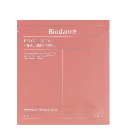BIODANCE Mascarilla hidrogel con colágeno y probióticos Bio-Collagen Real Deep Mask 34 g