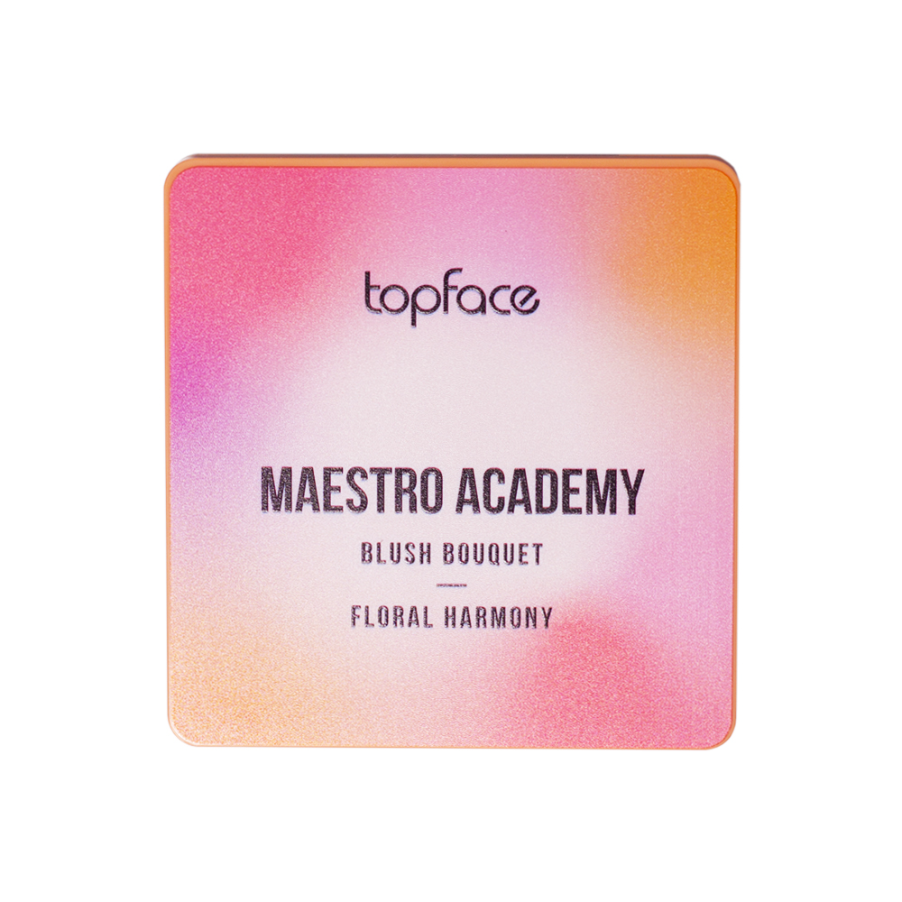 TopFace 4-color blush palette Maestro Academy 001, 8 g