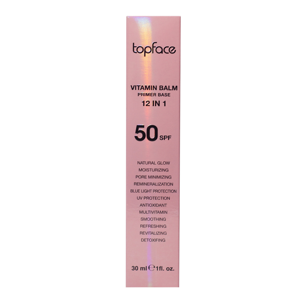 TopFace База під макіяж 01 Vitamin Balm Primer Base 12 в 1, 30 мл