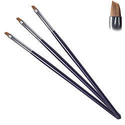 Набор кистей № 005, скошенные, 3 шт.