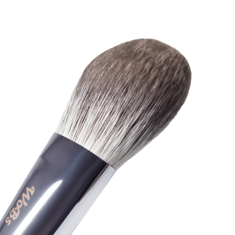 WOBS Brush W3539 for blush and contouring, arctic fox hair, angled flat