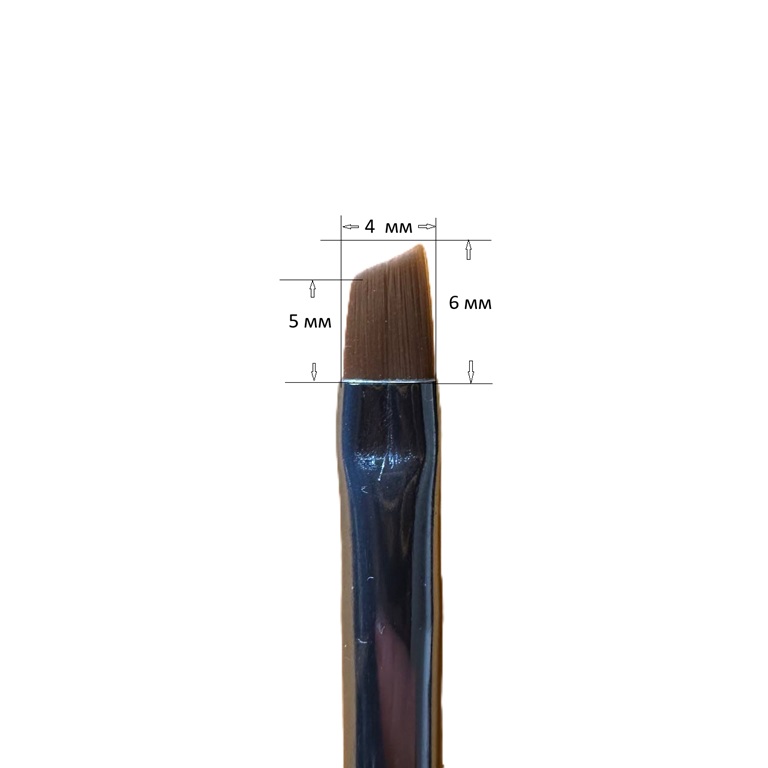 EASY BEAUTY Brush No. 005 for eyebrows and eyeliner, angled