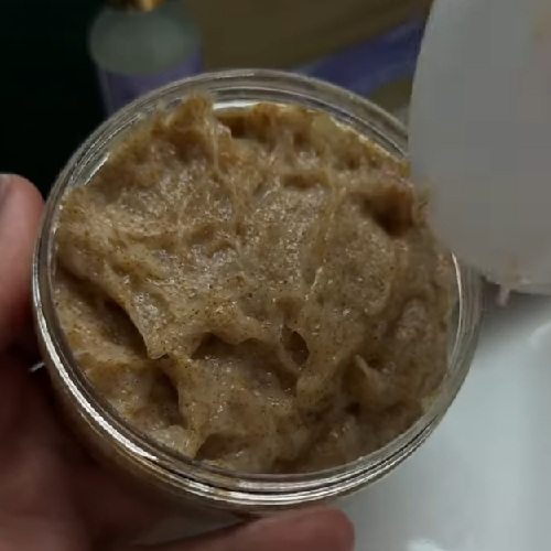 MISS PAVLOVA Скраб для моєї шкіри голови 150 мл – натуральний догляд для росту волосся та проти лупи