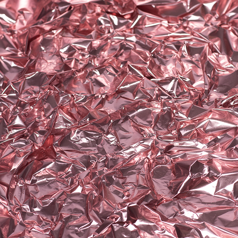 Foil para contenido rose gold, 50*100 cm
