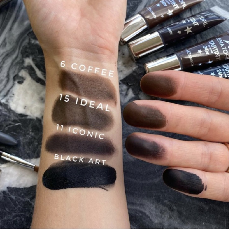 ALENA TOFIL STARTINT Матово-сатинові, водостійкі, кремово-пудрові тіні-тінт у тубі 6 COFFEE 10 мл