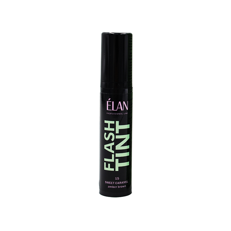 ELAN Система прямого фарбування брів FLASH TINT 15 SWEET CARAMEL amber brown