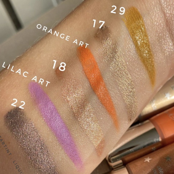 ALENA TOFIL STARTINT Перламутрові, водостійкі, кремово-пудрові тіні-тінт у тубі 18 POP 10 мл