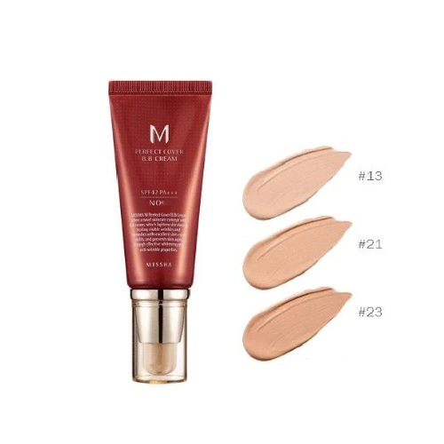 MISSHA M BB cream Perfect Cover 23 Natural Beige natural beige SPF 42, 50 ml