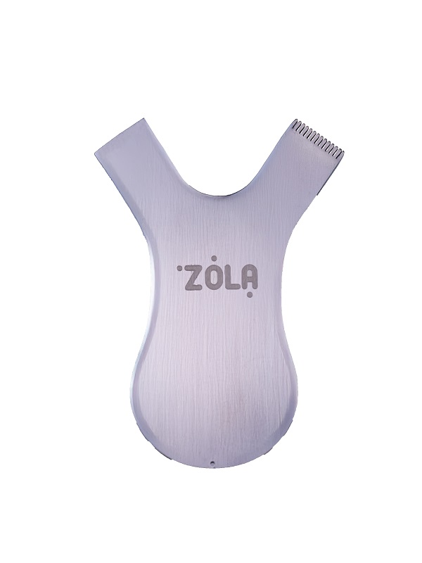 ZOLA Аппликатор‑гребень металлический, серебристый