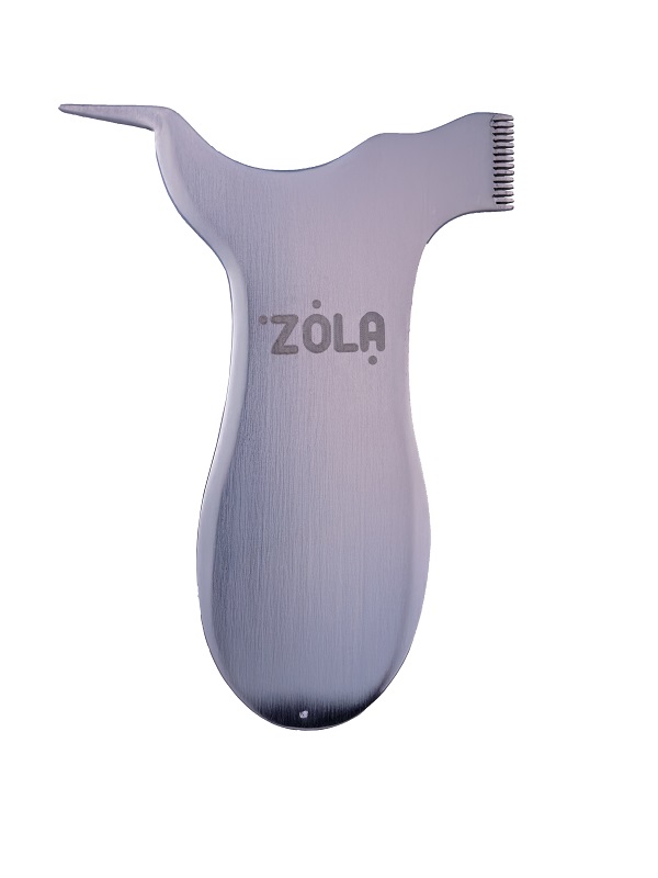 ZOLA Багатофункціональний аплікатор металевий, срібний