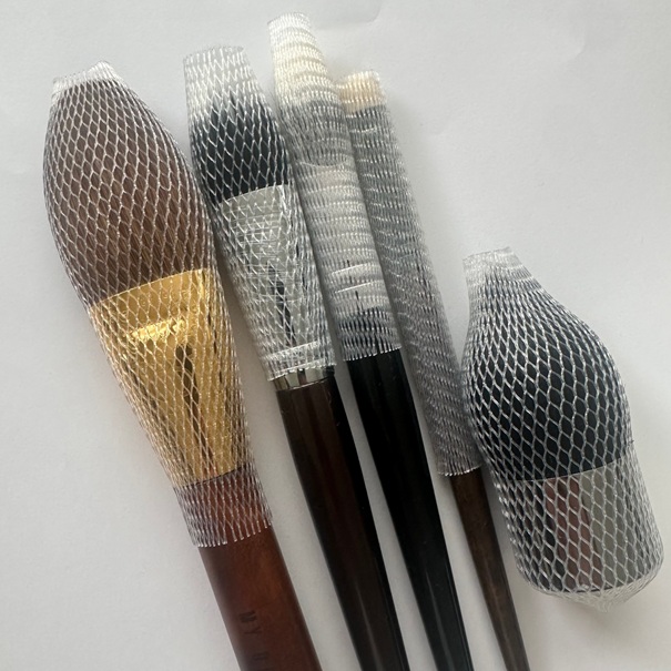 Захисні сіточки Brush Guard брашгарди для сушіння та зберігання пензлів 5 шт