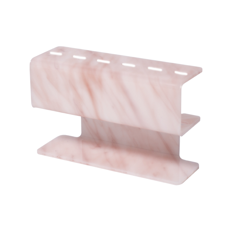 Підставка для 6 пінцетів, рожевий мармур