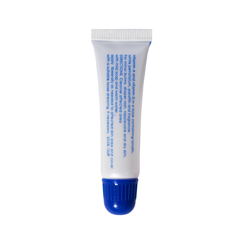 FOUGERA Bálsamo-gel curativo post-maquillaje permanente con vitaminas A y D, azul, tubo de 8 g