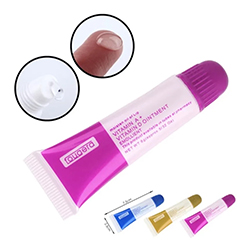 FOUGERA Bálsamo-gel curativo post-maquillaje permanente con vitaminas A y D, azul, tubo de 8 g