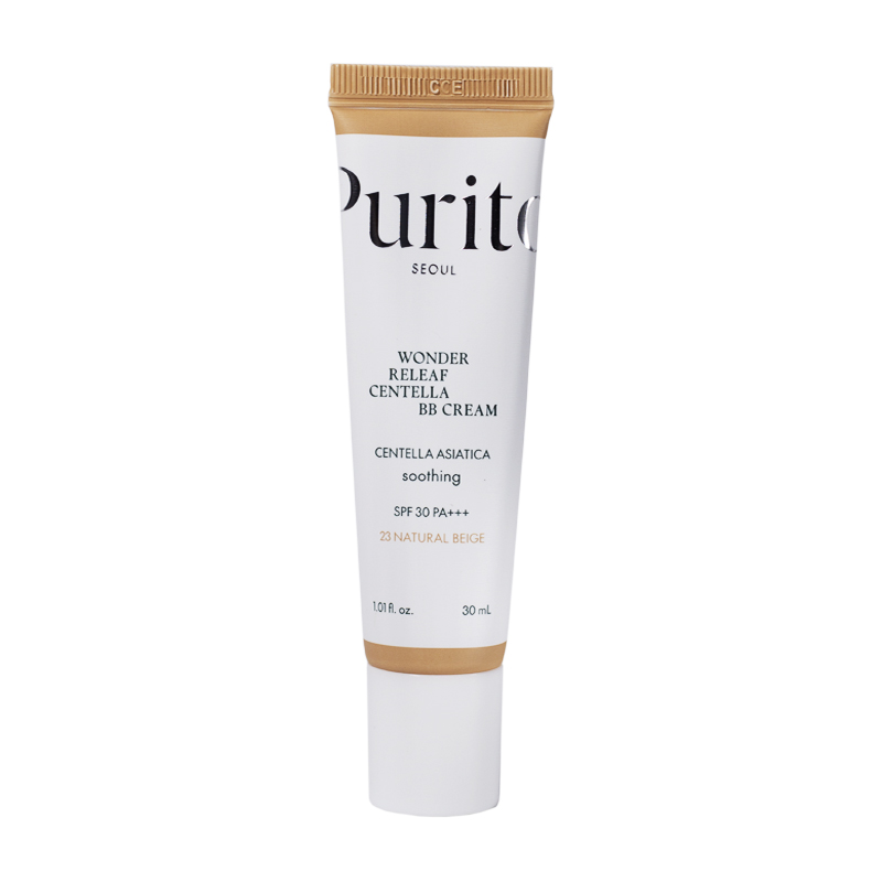 PURITO SEOUL BB крем Wonder Releaf с центеллой SPF 30 PA+++ 23 Natural Beige 30 мл