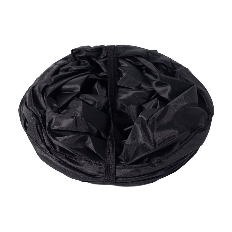 Складной органайзер мини-ведро, черный