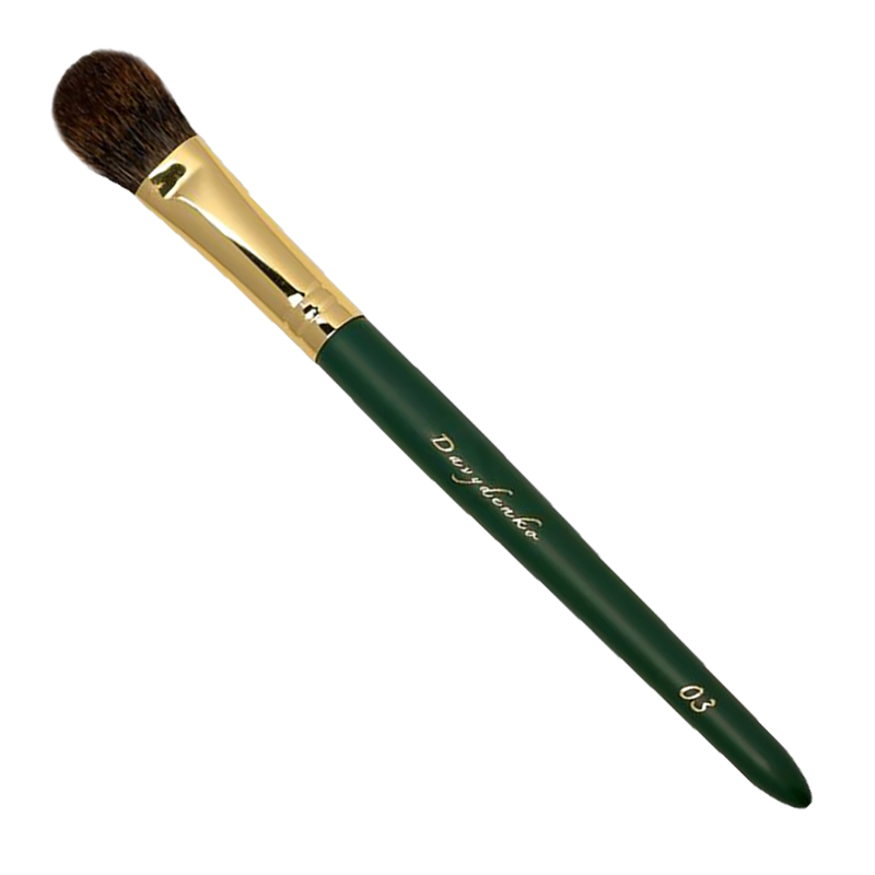 DAVYDENKO BEAUTY Brush No.03 for Dry Textures, Squirrel Hair