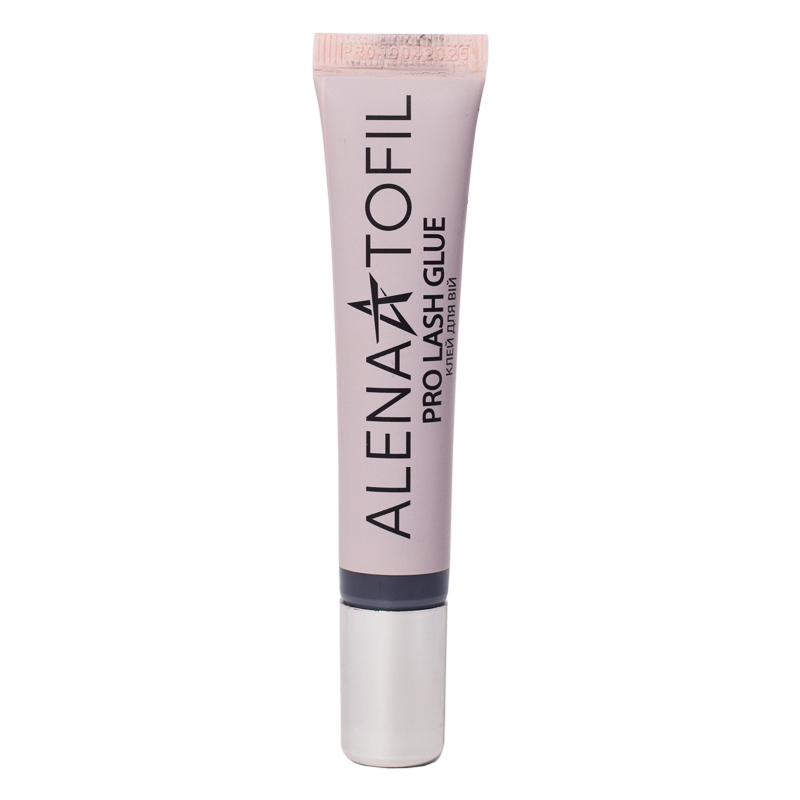 ALENA TOFIL PRO EYELASH GLUE BLACK 20 ml — black glue for false eyelashes