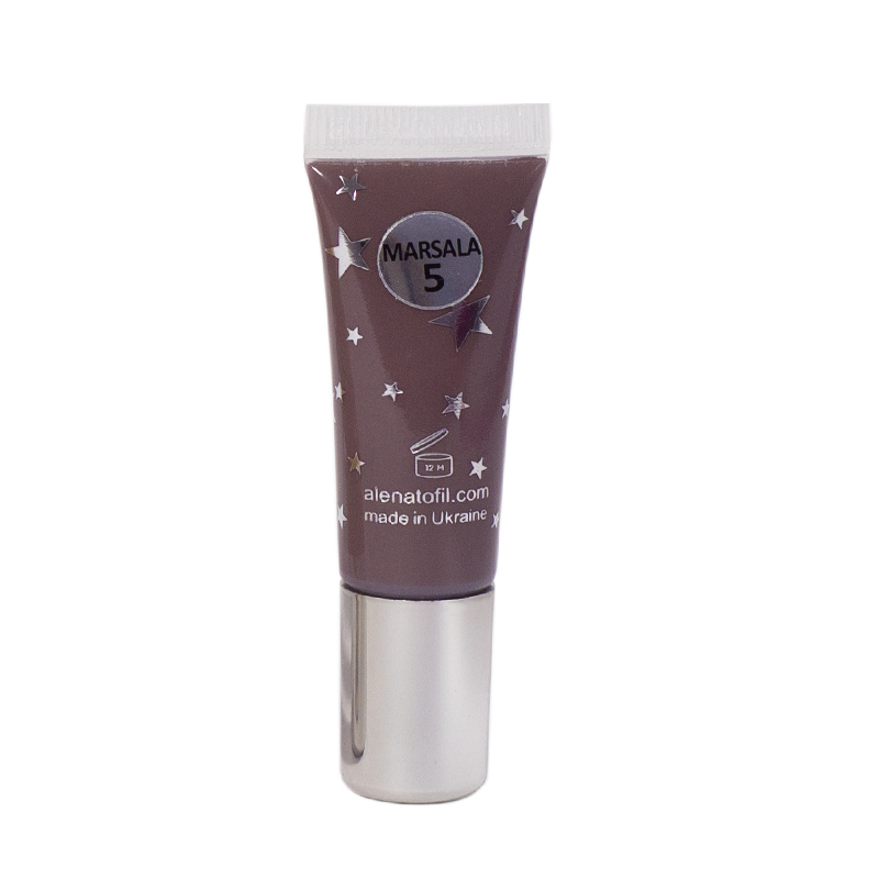 ALENA TOFIL STARTINT Matte, waterproof, cream-to-powder eyeshadow tint in tube 5 MARSALA 10 ml