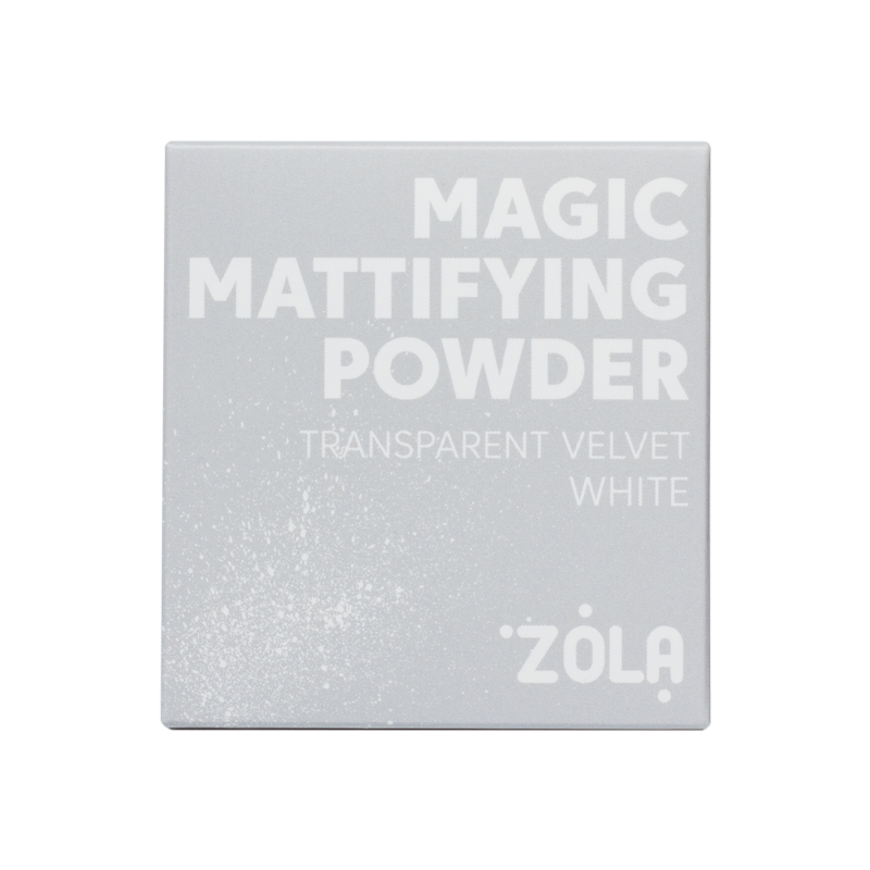 ZOLA Пудра Magic Mattifying Powder WHITE