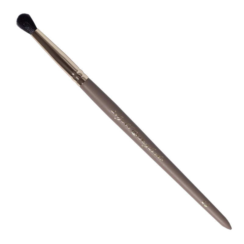 DAVYDENKO BEAUTY & Lelyukh Pędzel L4 barrel do cieni i detali, włosie kozy