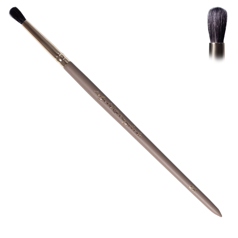 DAVYDENKO BEAUTY & Lelyukh Brush L3 barrel for dry shadows, goat hair