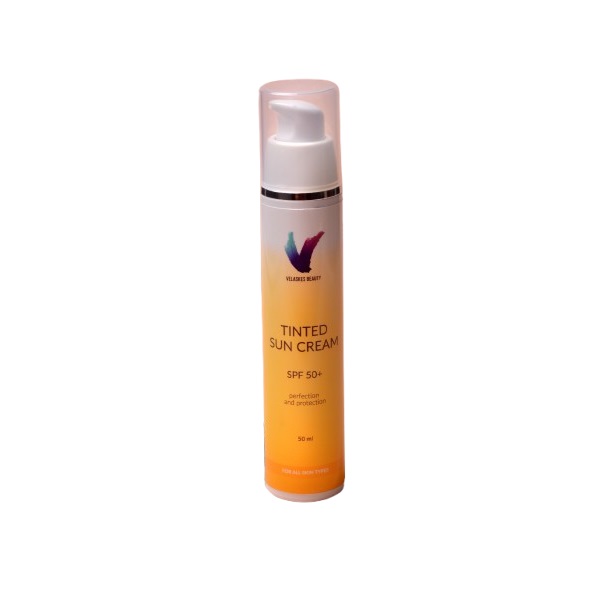 VELASKES BEAUTY Крем сонцезахисний Tinted Sun Cream SPF 50+ perfection and protection 50 мл