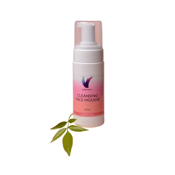 VELASKES BEAUTY Мусс для чувствительной кожи CLEANSING FACE MOUSSE for sensitive skin 150 мл