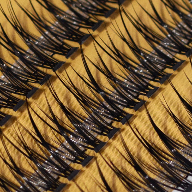 Nesura Eyelash Classic Накладні вії ластівки V 12D, 0,10, вигин C, 12 мм