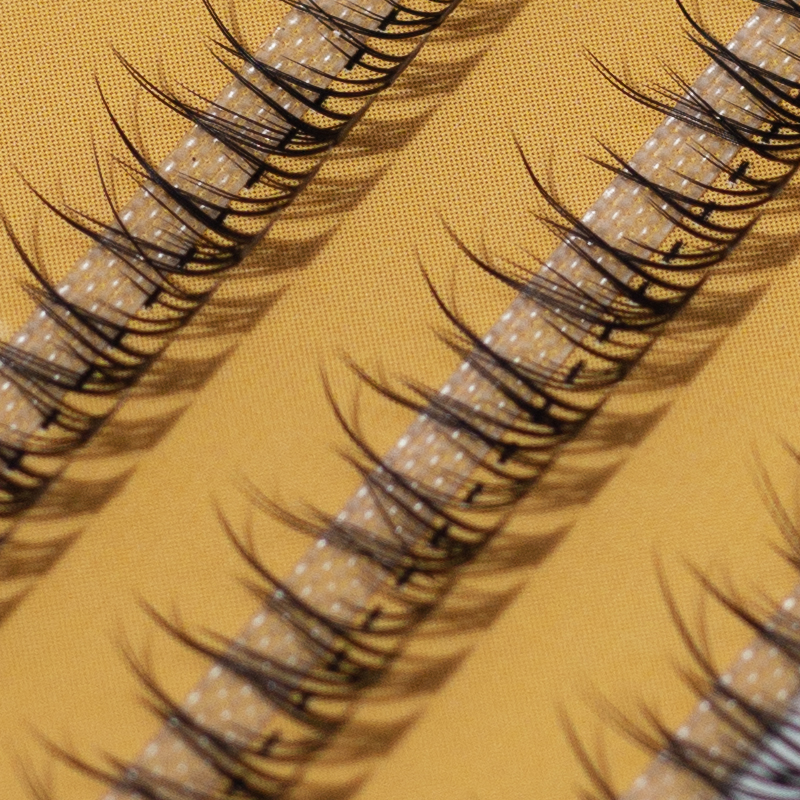 Nesura Eyelash Classic V-fan False Eyelashes 12D, 0.10, curl C, 8 mm