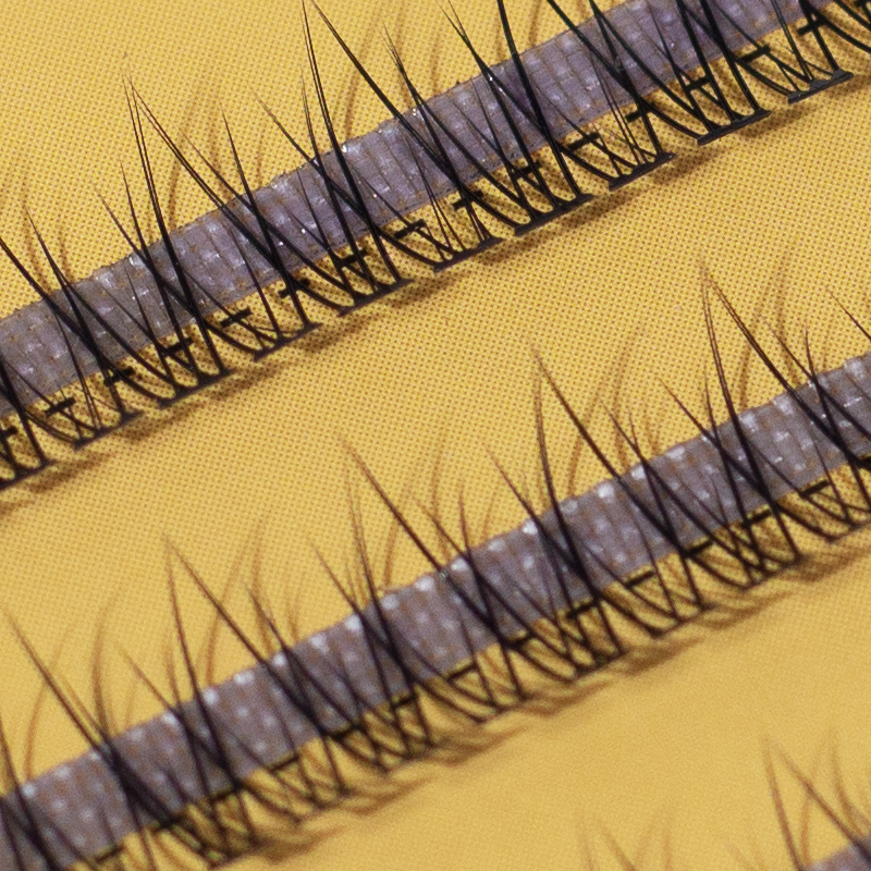 Nesura Eyelash False eyelashes Fish Tail 12D, 0,07, curl C, 9 mm