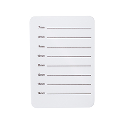 Eyelash extension tray, rounded, 8 lines (7-14 mm)