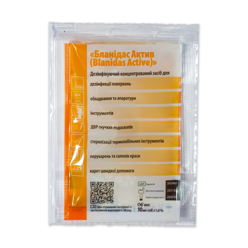 Blanidas active concentrate disinfection in sachets, 10 ml
